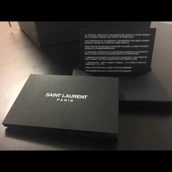 Saint Laurent leather boots! BRAND NEW WITH BOX - Picture 6 of 9